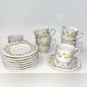 Nikko Ironstone #34 Pattern Floral Mug Tea Cup Footed Retired Replacement